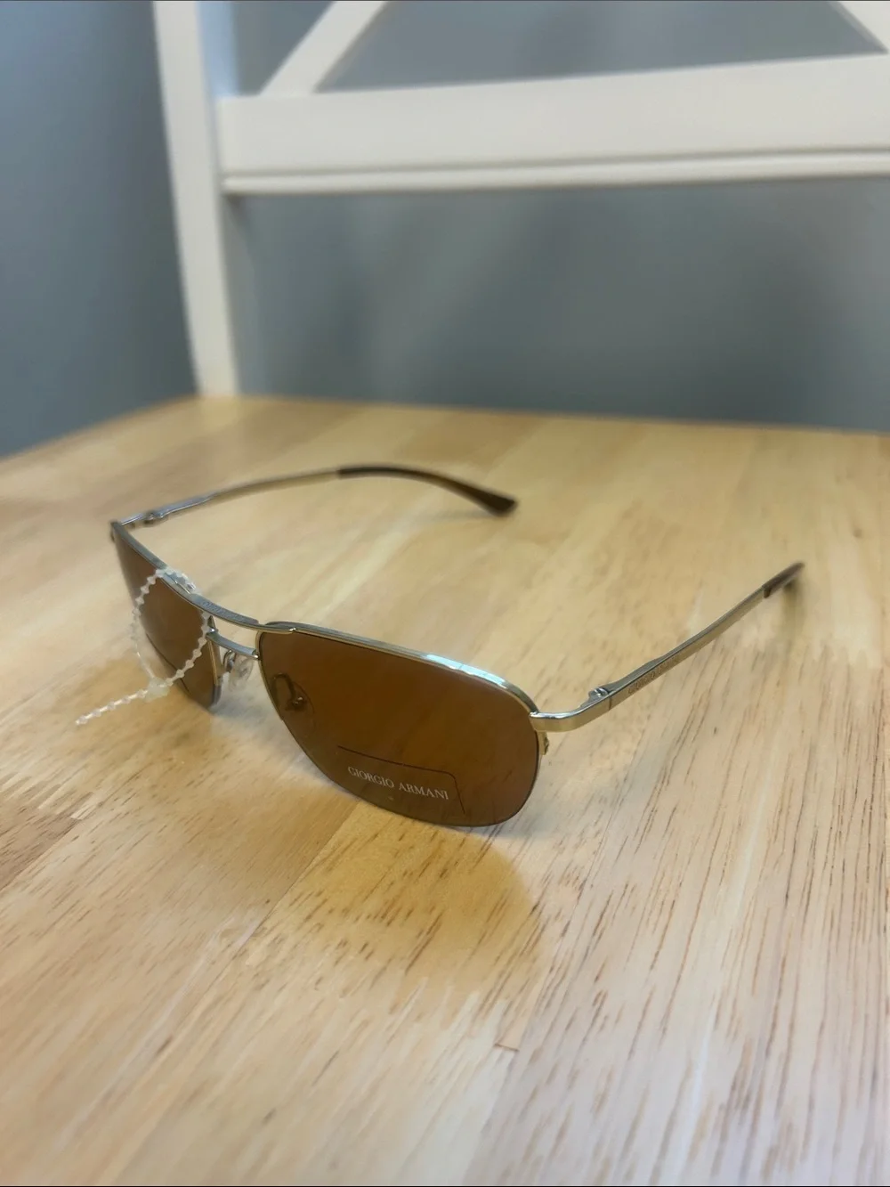 Vintage Giorgio Armani GA 186/S 3YGVF 57-17-130mm Polarized Made in Italy & Case